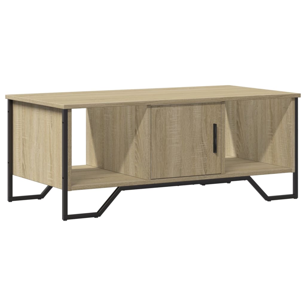 Coffee table Sonoma oak 100x51x40 cm wood material