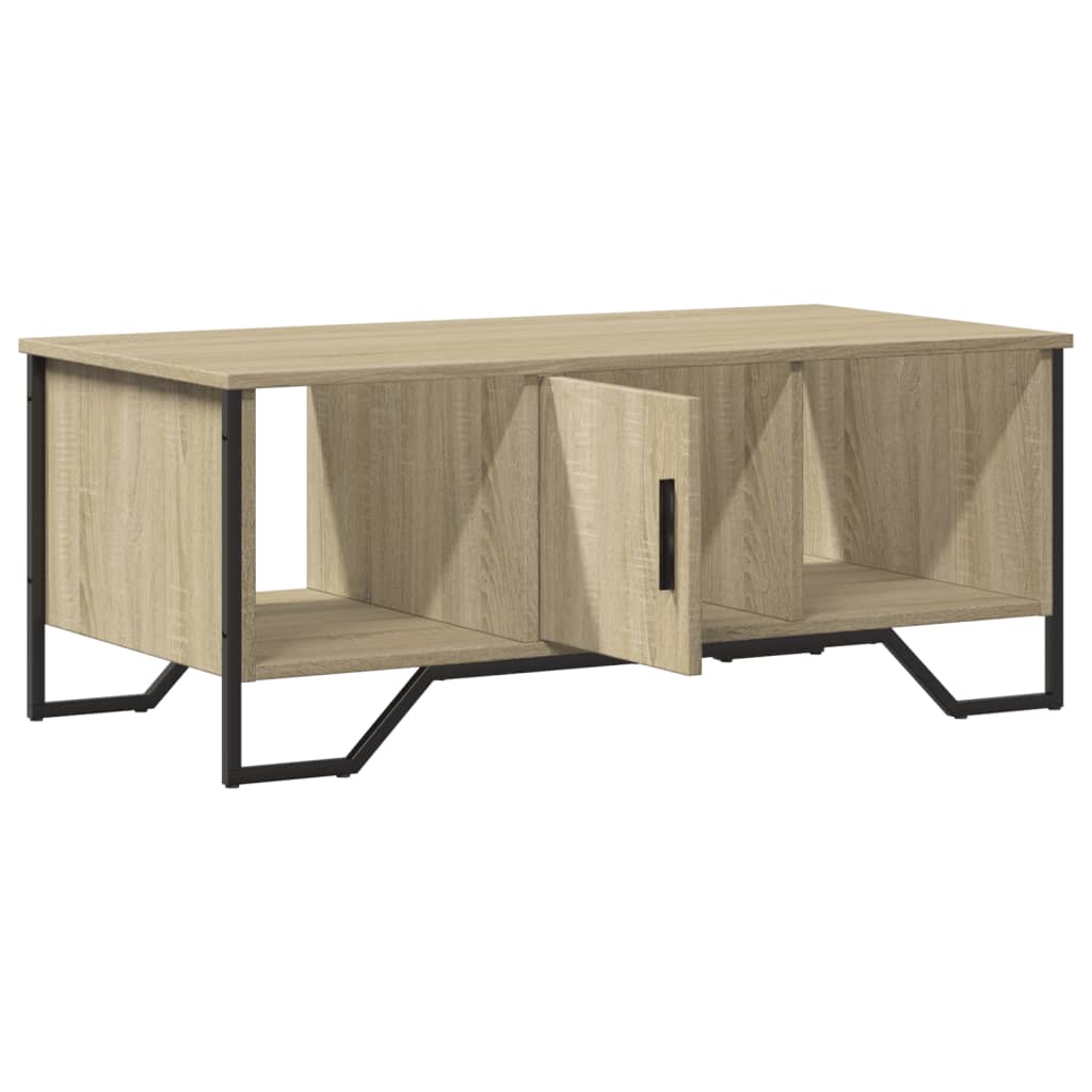Coffee table Sonoma oak 100x51x40 cm wood material