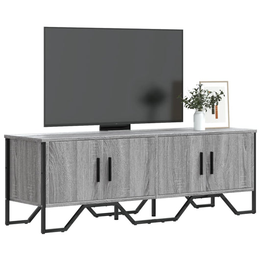 Meuble TV gris Sonoma 122x34x41 cm en bois