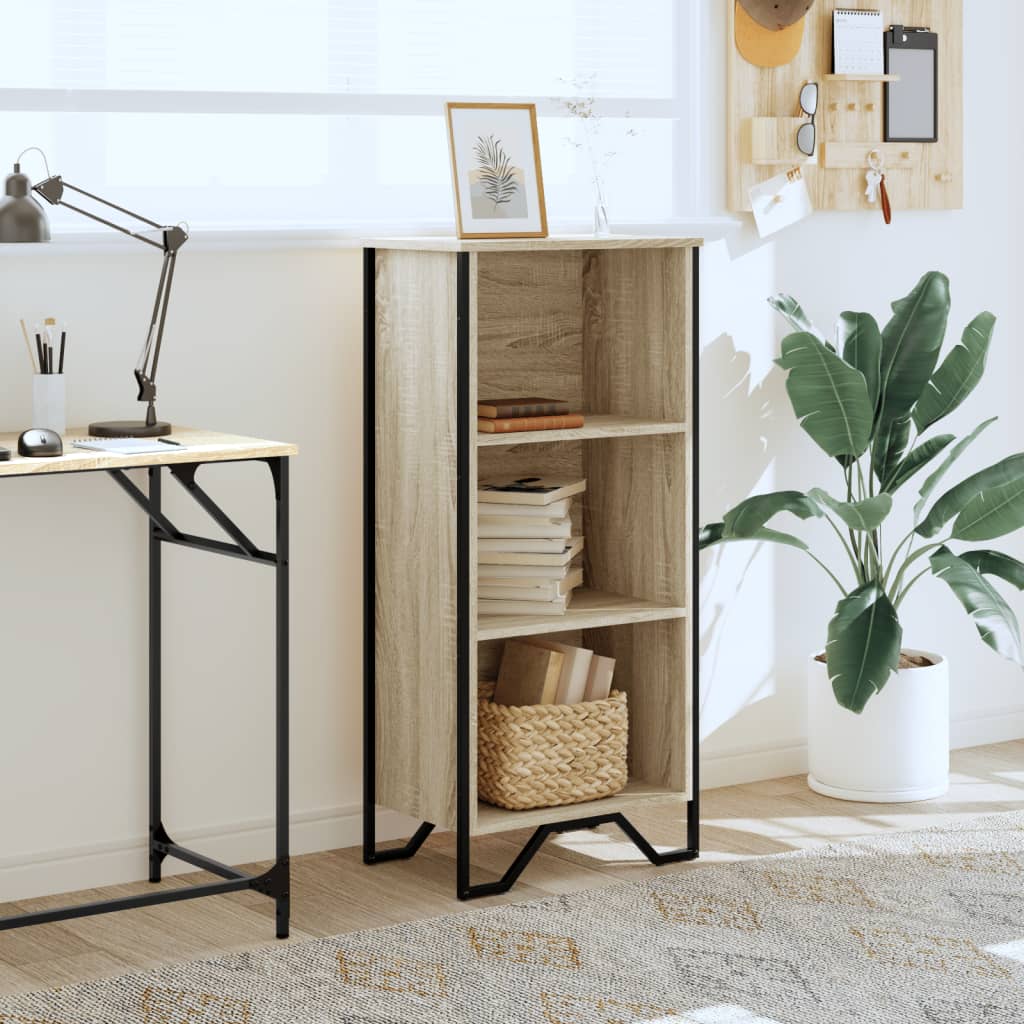 Bibliothèque chêne Sonoma 50x31x106 cm matériau bois