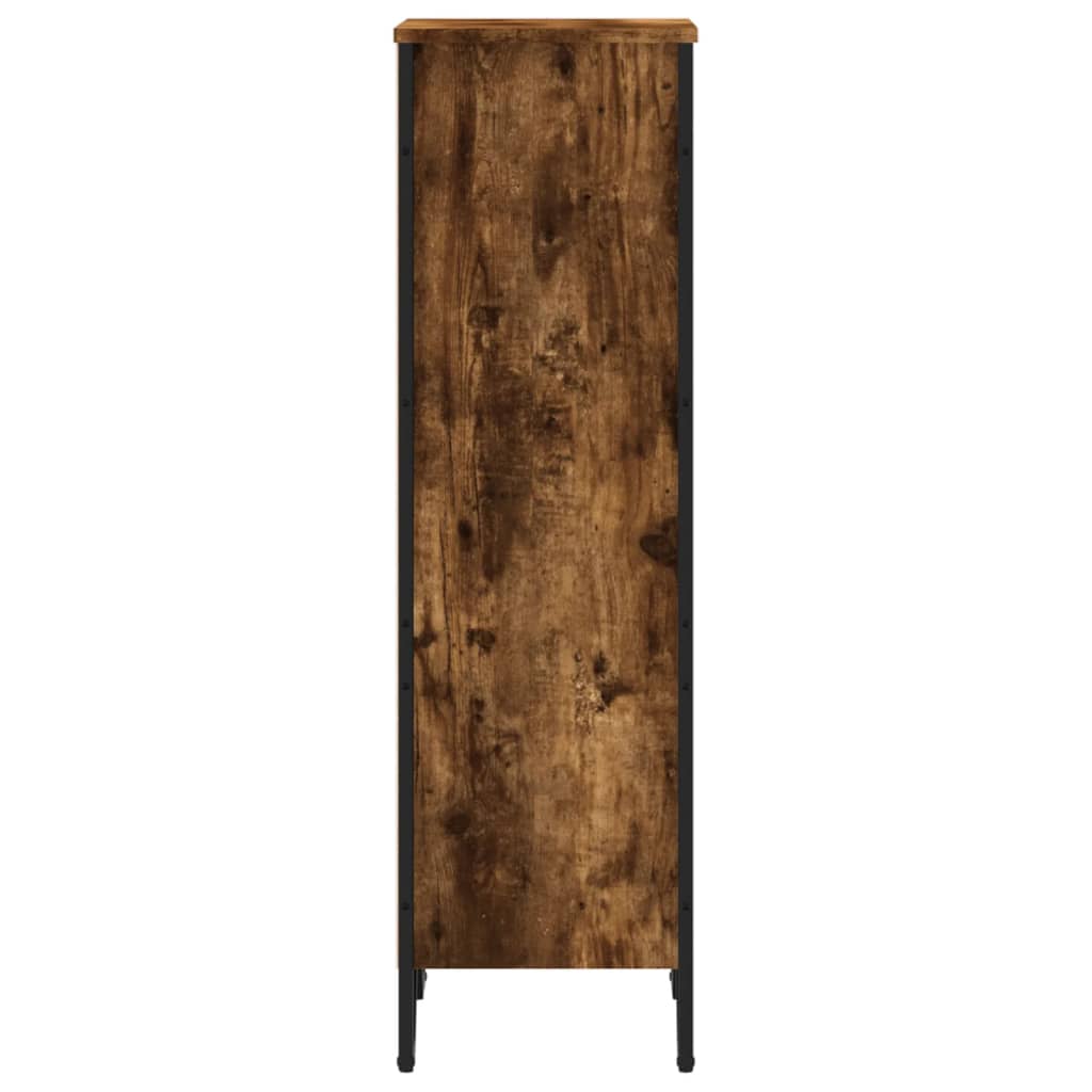 Bookshelf Smoked Oak 50x31x106 cm Wood Material