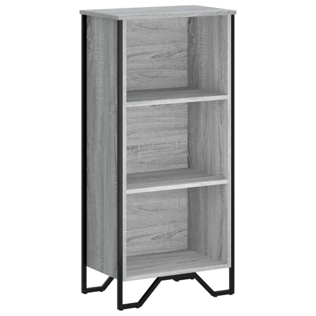 Bookshelf Gray Sonoma 50x31x106 cm Wood Material