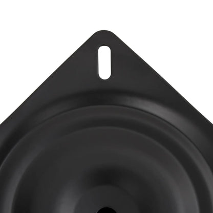 Stuhlfuß für Bootssitz Schwarz 33 cm Stahl