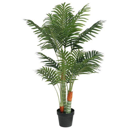 Palme Künstlich mit 3 Stämmen Grün 120 cm PP