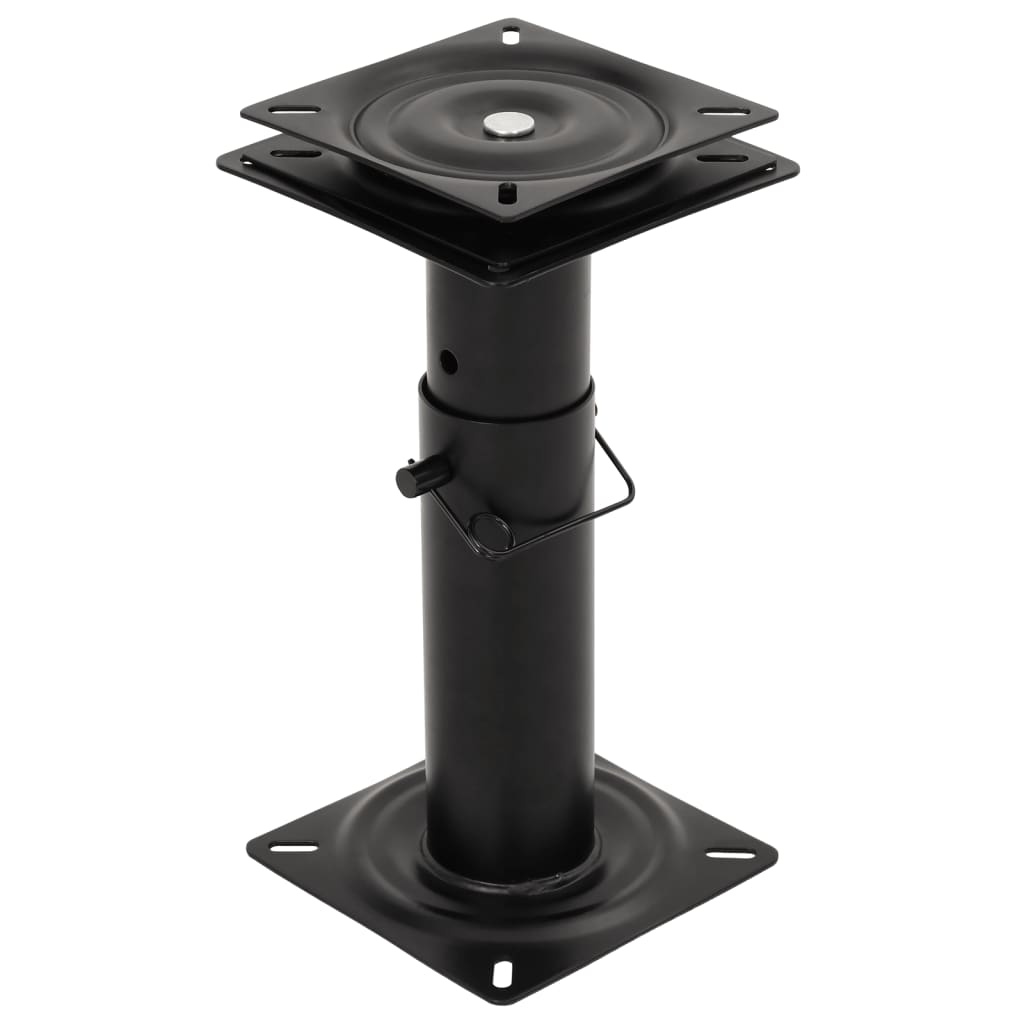 Bootssitz-Podeste 2 Stk. 360° Drehbar Einstellbar Stahl