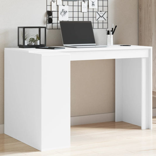 Bureau blanc 123,5x73,5x75 cm en bois