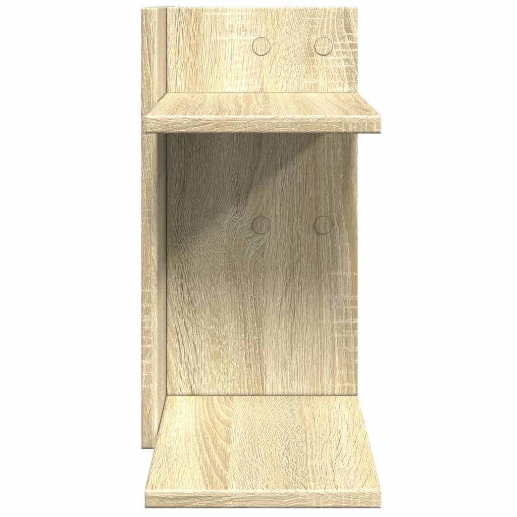 Organisateur de bureau Chêne Sonoma 42x21,5x42 cm en bois