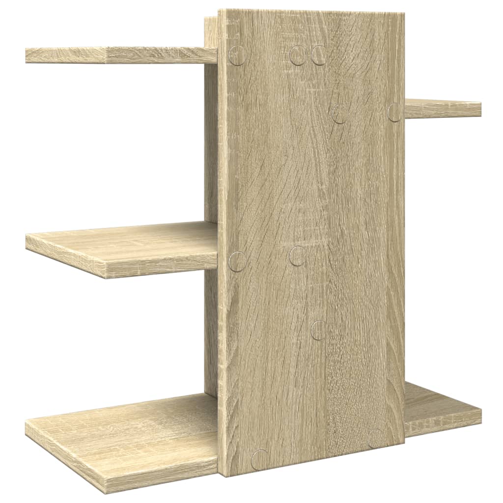 Schreibtisch-Organizer Sonoma-Eiche 42x21,5x42 cm Holzwerkstoff