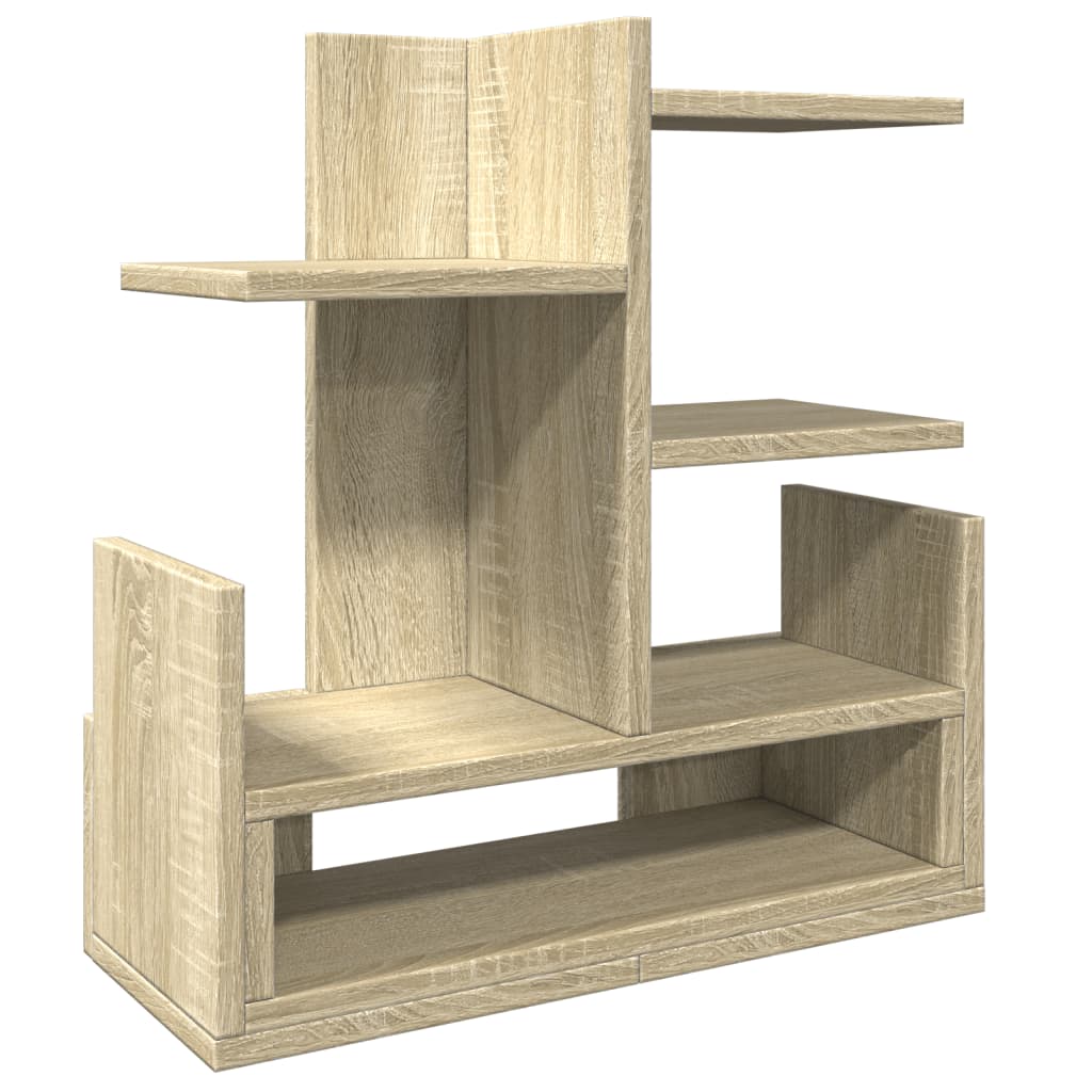 Organisateur de bureau Chêne Sonoma 49x20x52,5 cm en bois