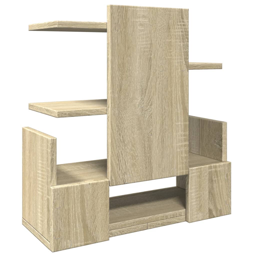 Organisateur de bureau Chêne Sonoma 49x20x52,5 cm en bois