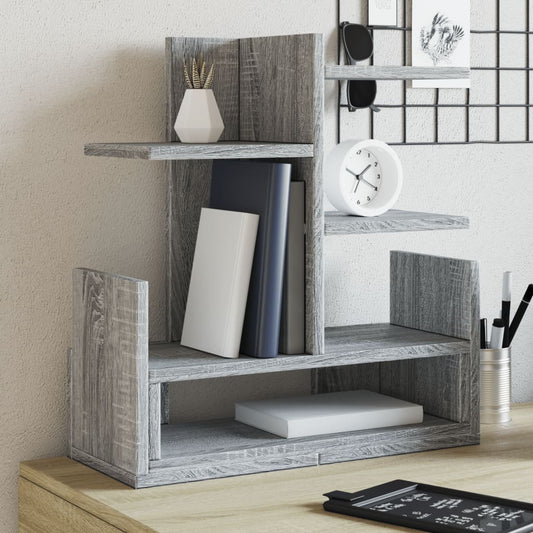 Organisateur de bureau gris Sonoma 49x20x52,5 cm en bois