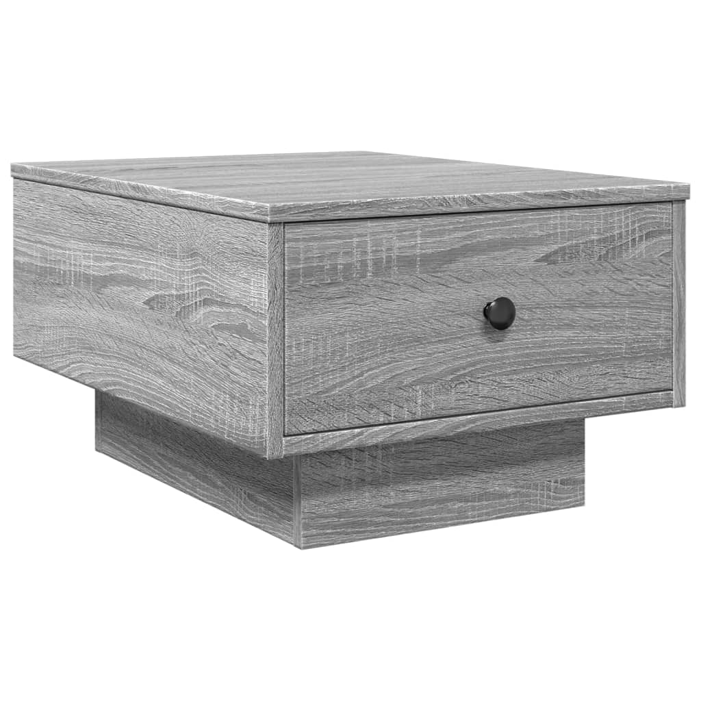 Table basse Sonoma grise 60x45x31 cm en bois