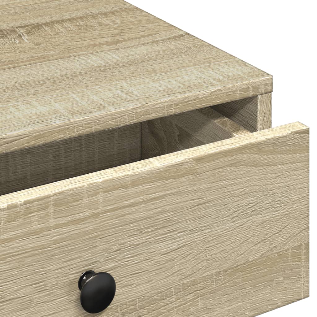 Coffee table Sonoma oak 90x90x28 cm wood material