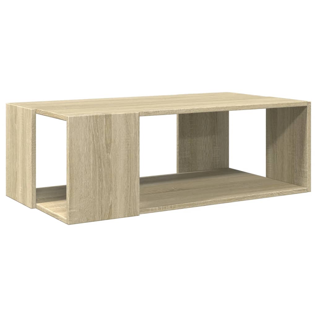Table basse chêne Sonoma 89,5x48x30 cm en bois