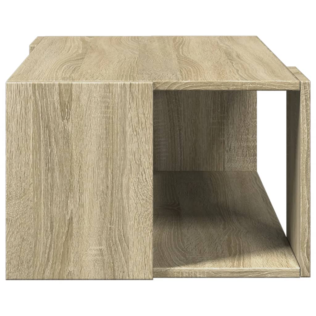 Table basse chêne Sonoma 89,5x48x30 cm en bois