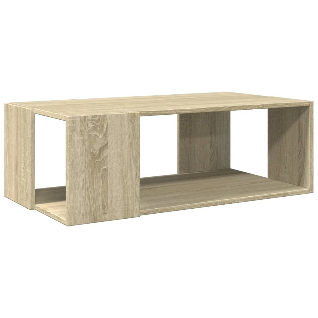 Table basse chêne Sonoma 89,5x48x30 cm en bois