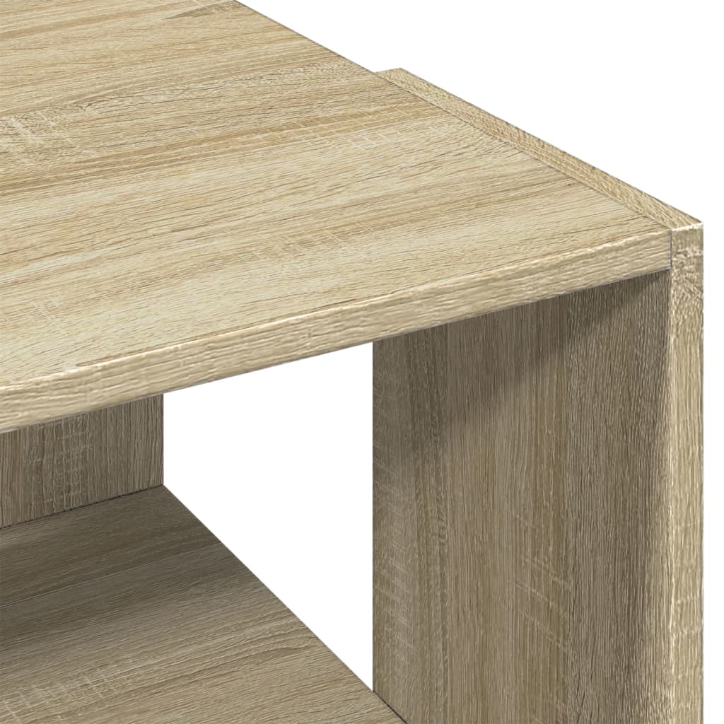 Table basse chêne Sonoma 89,5x48x30 cm en bois