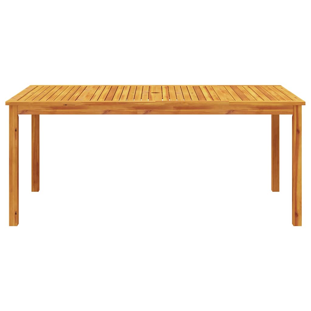 9-tlg. Garten-Essgruppe 180x90x75 cm Massivholz Akazie