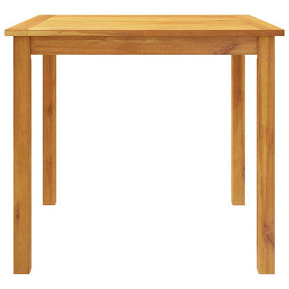 3-tlg. Garten-Essgruppe 85x85x74 cm Massivholz Akazie