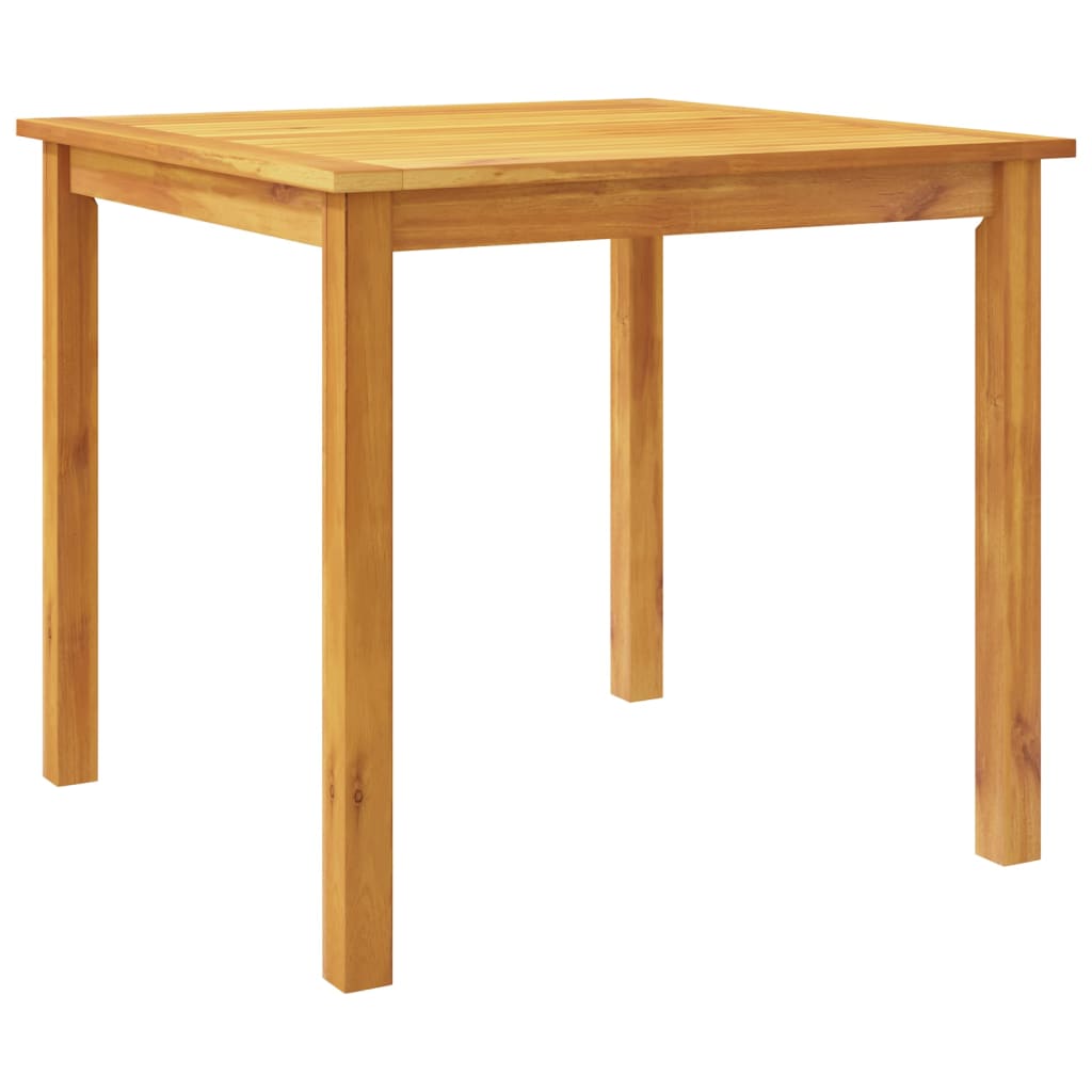 5-tlg. Garten-Essgruppe 85x85x74 cm Massivholz Akazie