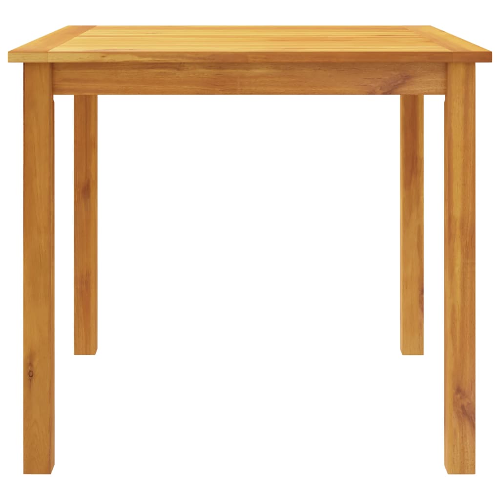 5-tlg. Garten-Essgruppe 85x85x74 cm Massivholz Akazie