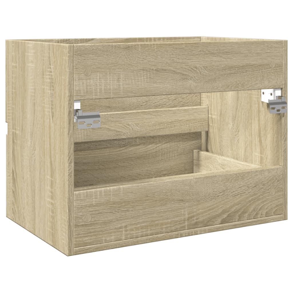 Meuble vasque chêne Sonoma 60x38,5x45cm matière bois