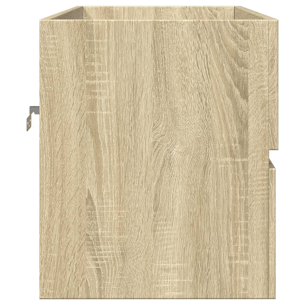 Meuble vasque chêne Sonoma 80x38,5x45cm matière bois