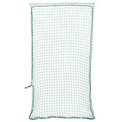 Anhängernetz mit Gummiseil Grün 6x3 m PP
