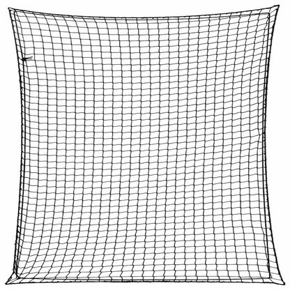 Anhängernetz mit Gummiseil Schwarz 3x3 m PP