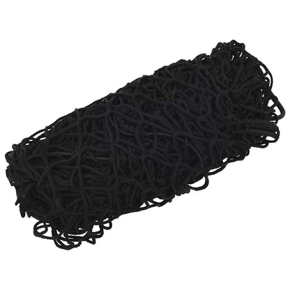 Anhängernetz mit Gummiseil Schwarz 3x3 m PP