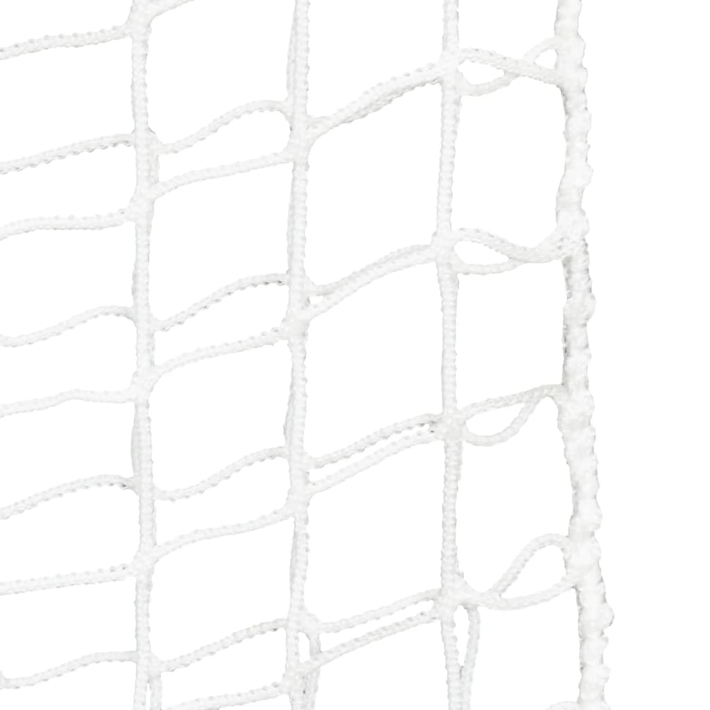 Heunetze 2 Stk. Rund Weiß 75x50 cm PP