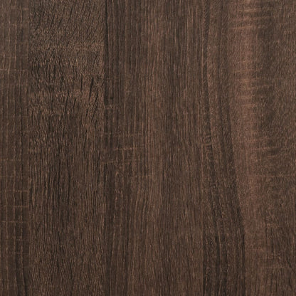 Highboard Eichen-Optik 79,5x35,5x137,5 cm Holzwerkstoff