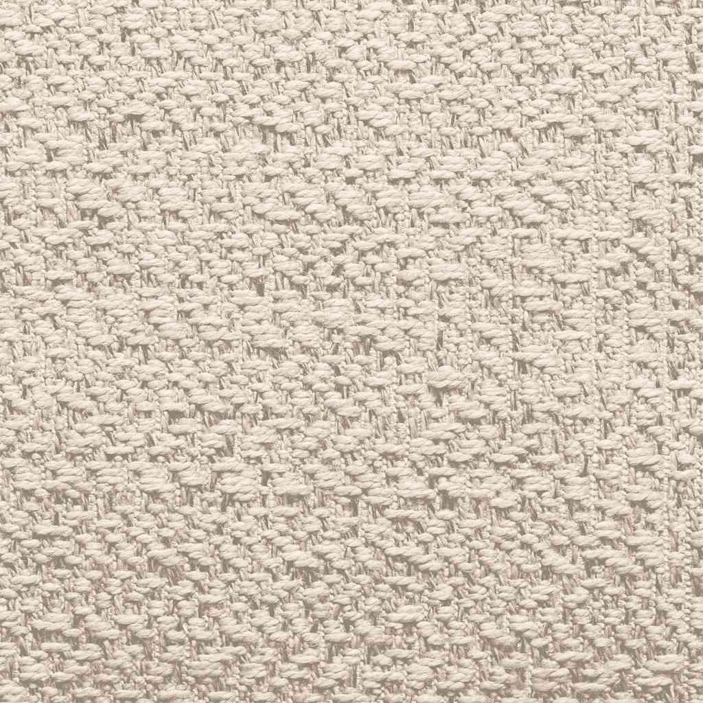 Teppich ZIZUR Creme 200x200 cm Jute-Optik Indoor und Outdoor