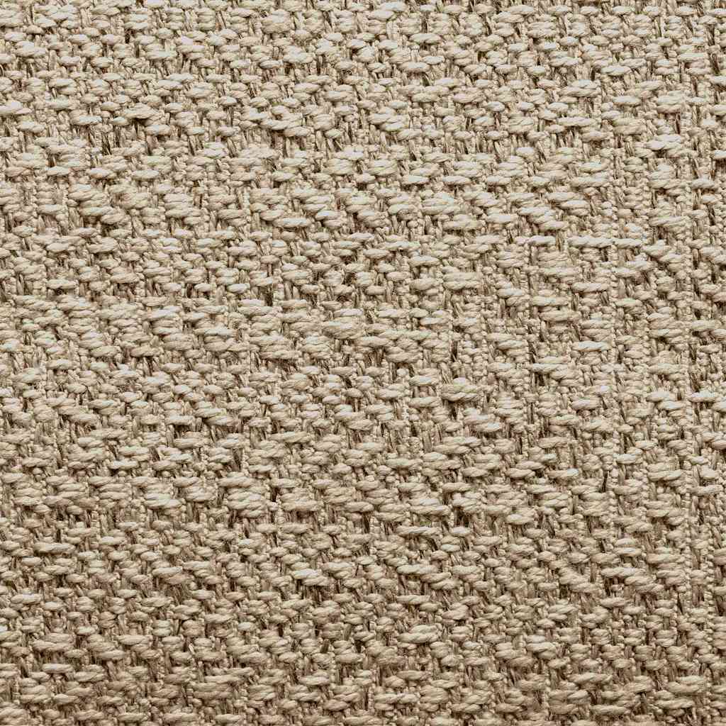 Teppich ZIZUR Beige 200x290 cm Jute-Optik Indoor und Outdoor