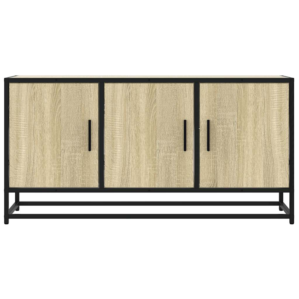 Meuble TV chêne Sonoma 100x35x50 cm matériau bois
