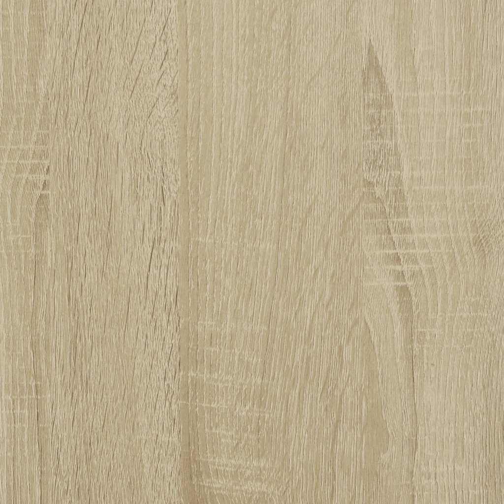 Meuble TV chêne Sonoma 61x40x46 cm en bois et métal