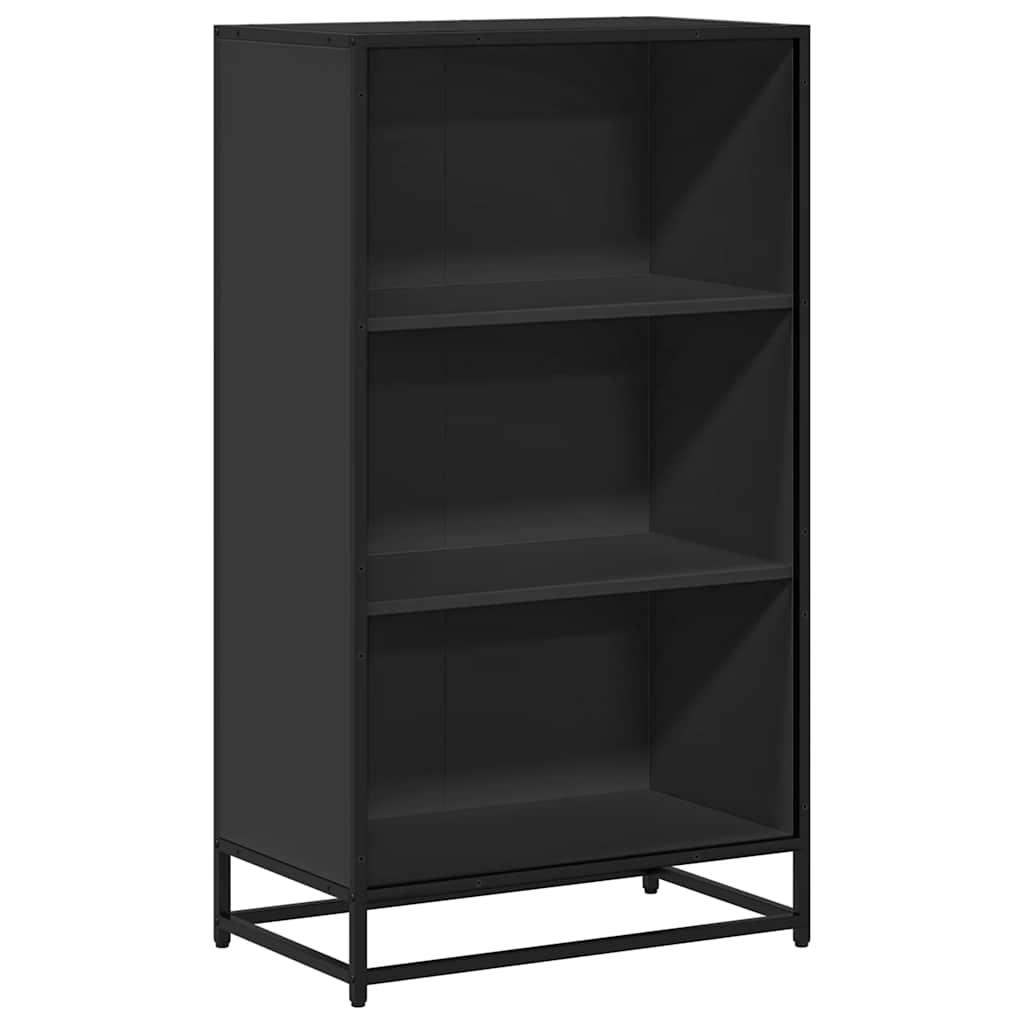 Bibliothèque noire 60x35x107,5 cm en bois