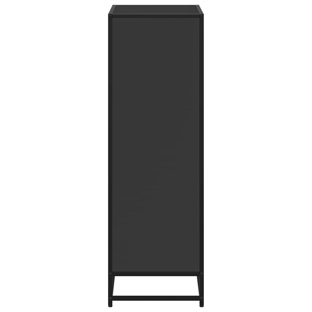 Bibliothèque noire 60x35x107,5 cm en bois