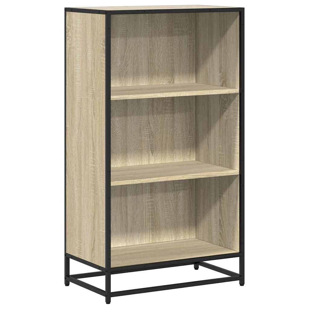 Bibliothèque en chêne Sonoma 60x35x107,5 cm, matériau bois