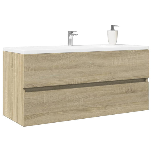 Waschbeckenschrank Sonoma-Eiche 100x38,5x45 cm Holzwerkstoff