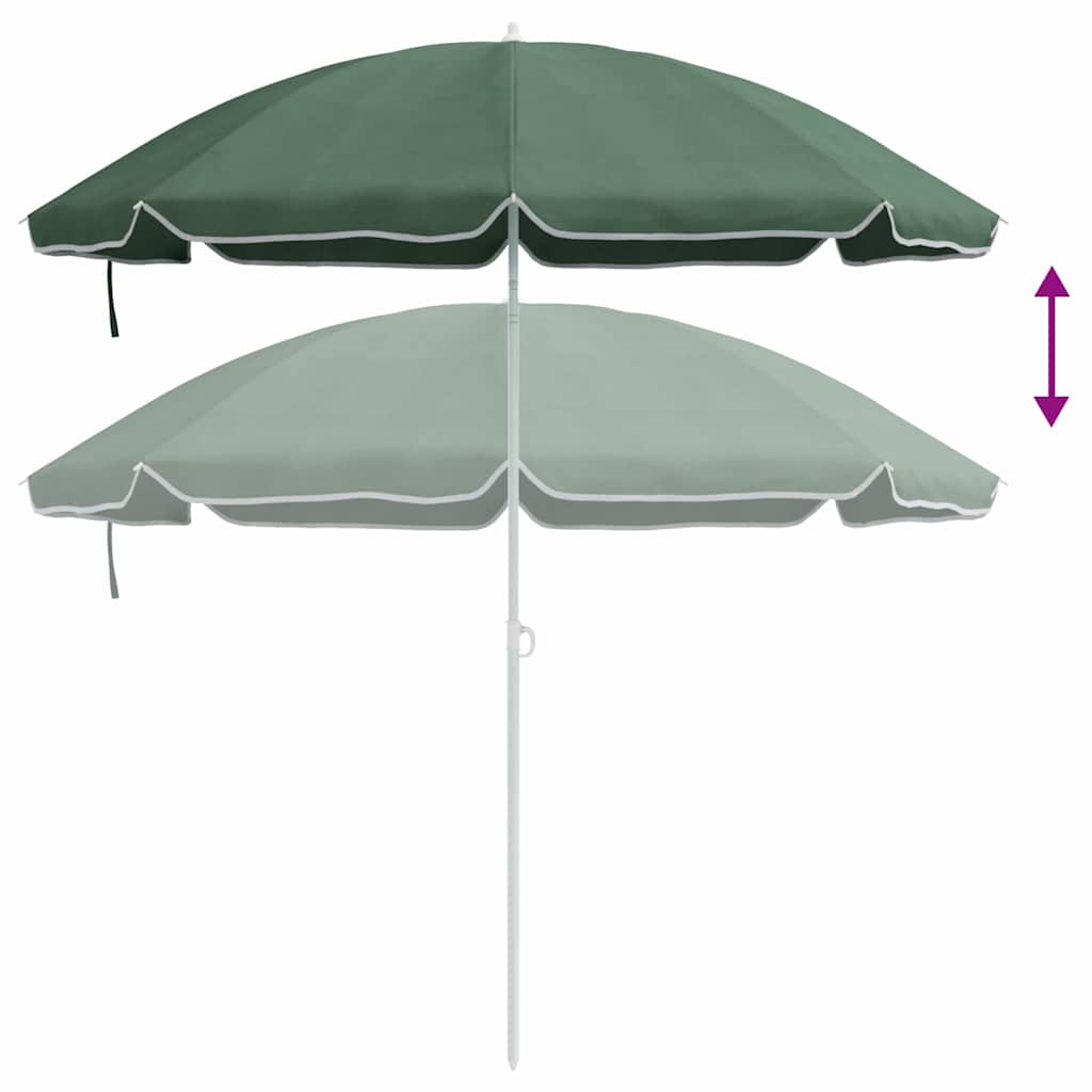 Garten-Sonnenschirm 170T Polyester Grün