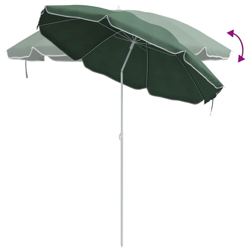 Garten-Sonnenschirm 170T Polyester Grün