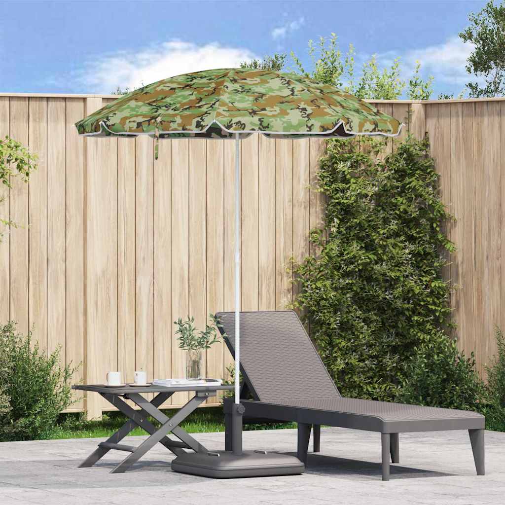 Garten-Sonnenschirm 240 cm 170T Polyester Tarnung