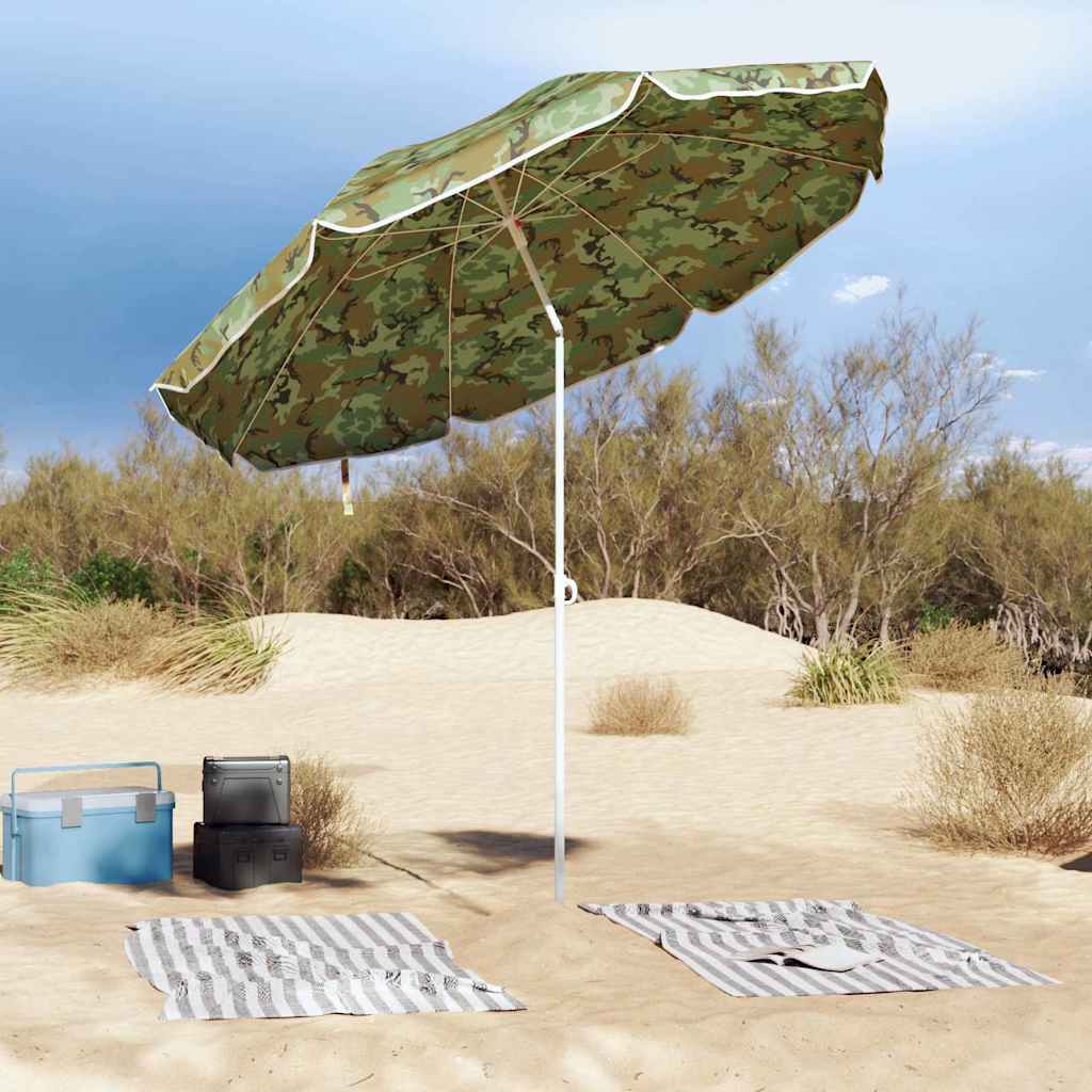 Garten-Sonnenschirm 263 x 263 x 272 cm 170T Polyester Tarnung