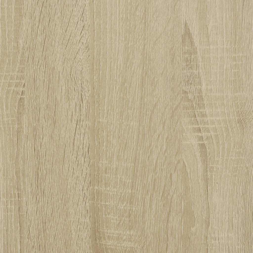 Bettgestell ohne Matratze Sonoma-Eiche 200x200 cm Holzwerkstoff