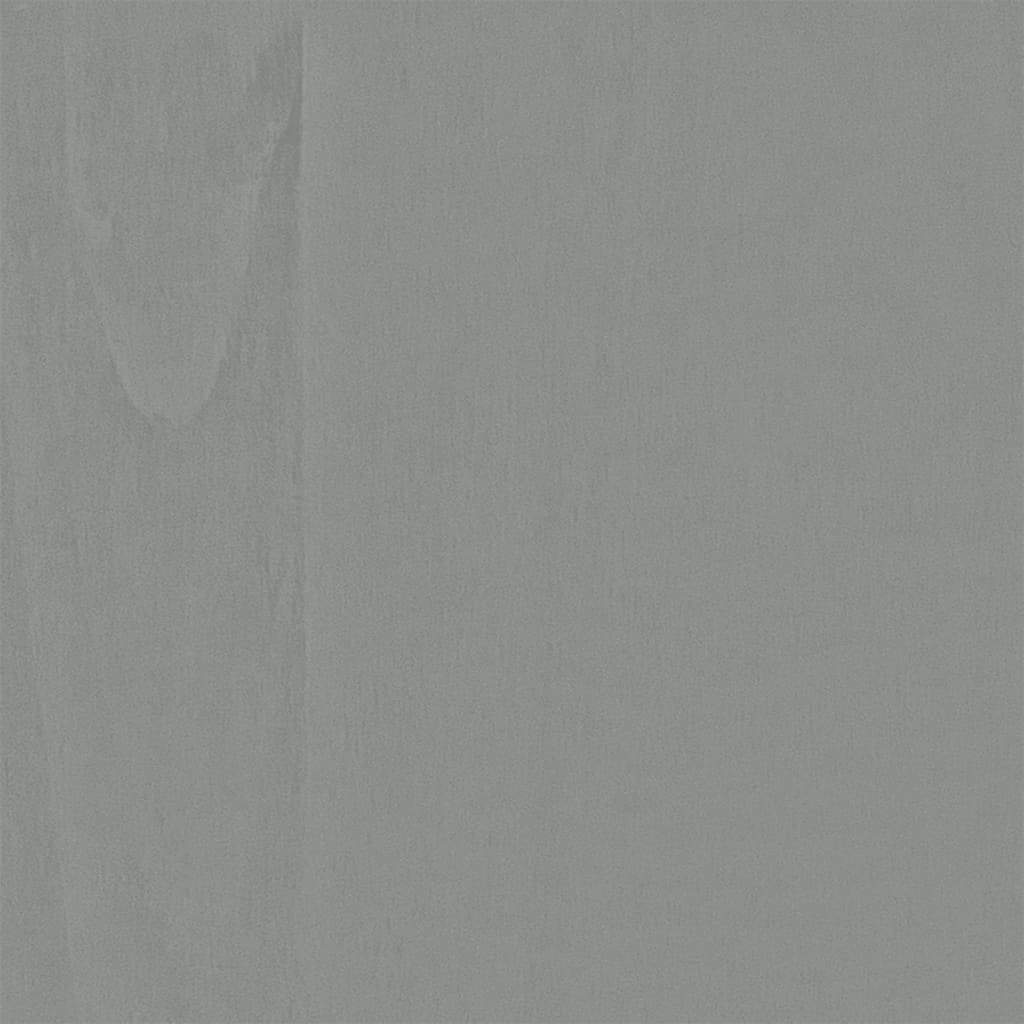 5-tlg. Butterfly-Esstisch-Set Corona Grau Kiefernholz