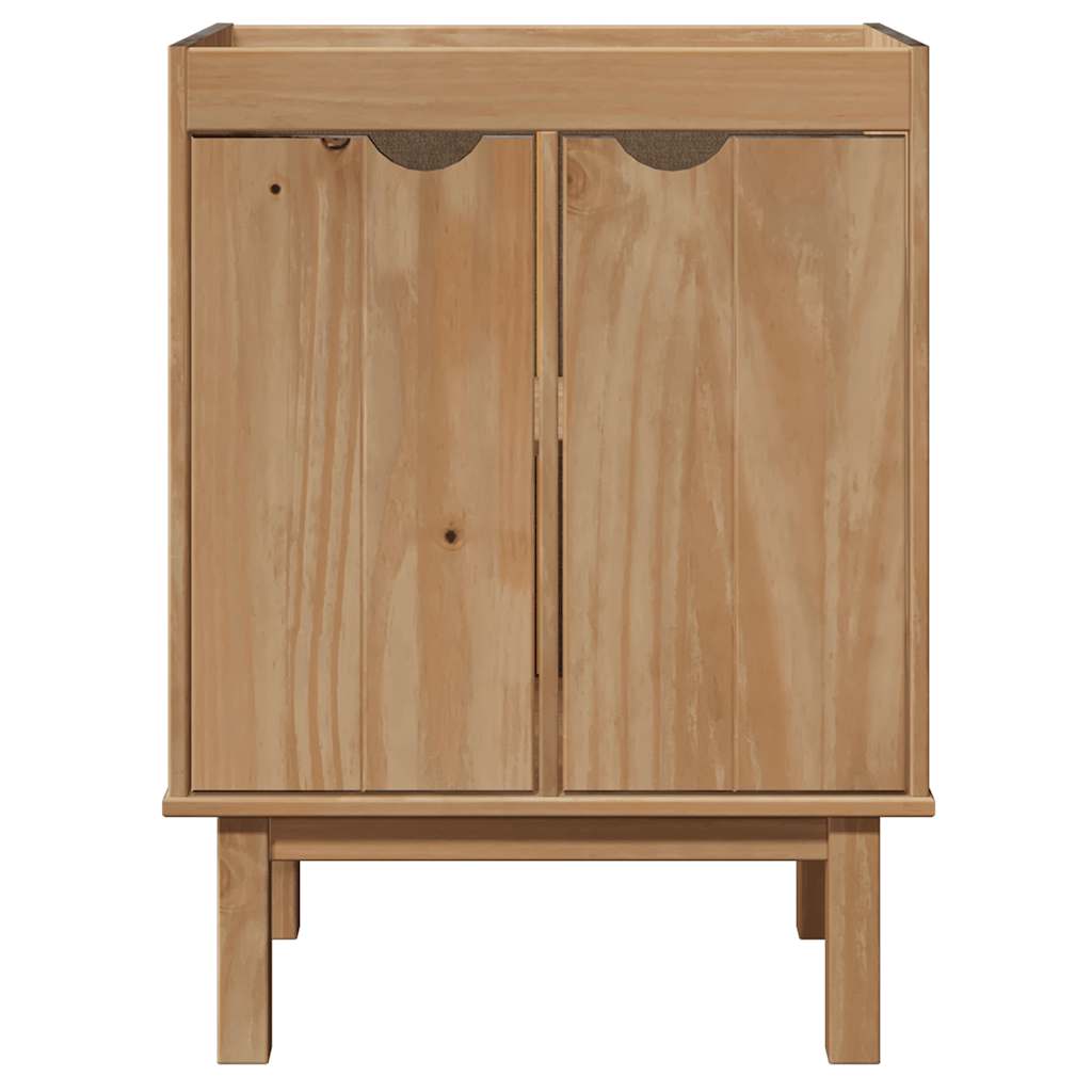 Meuble lavabo OTTA 59x40x80 cm en bois de pin massif