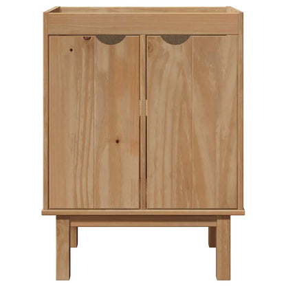Waschbeckenschrank OTTA 59x40x80 cm Massivholz Kiefer