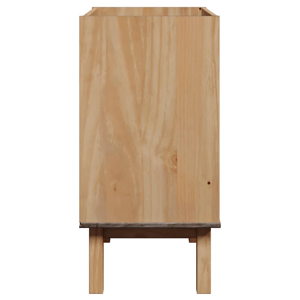 Meuble lavabo OTTA 59x40x80 cm en bois de pin massif