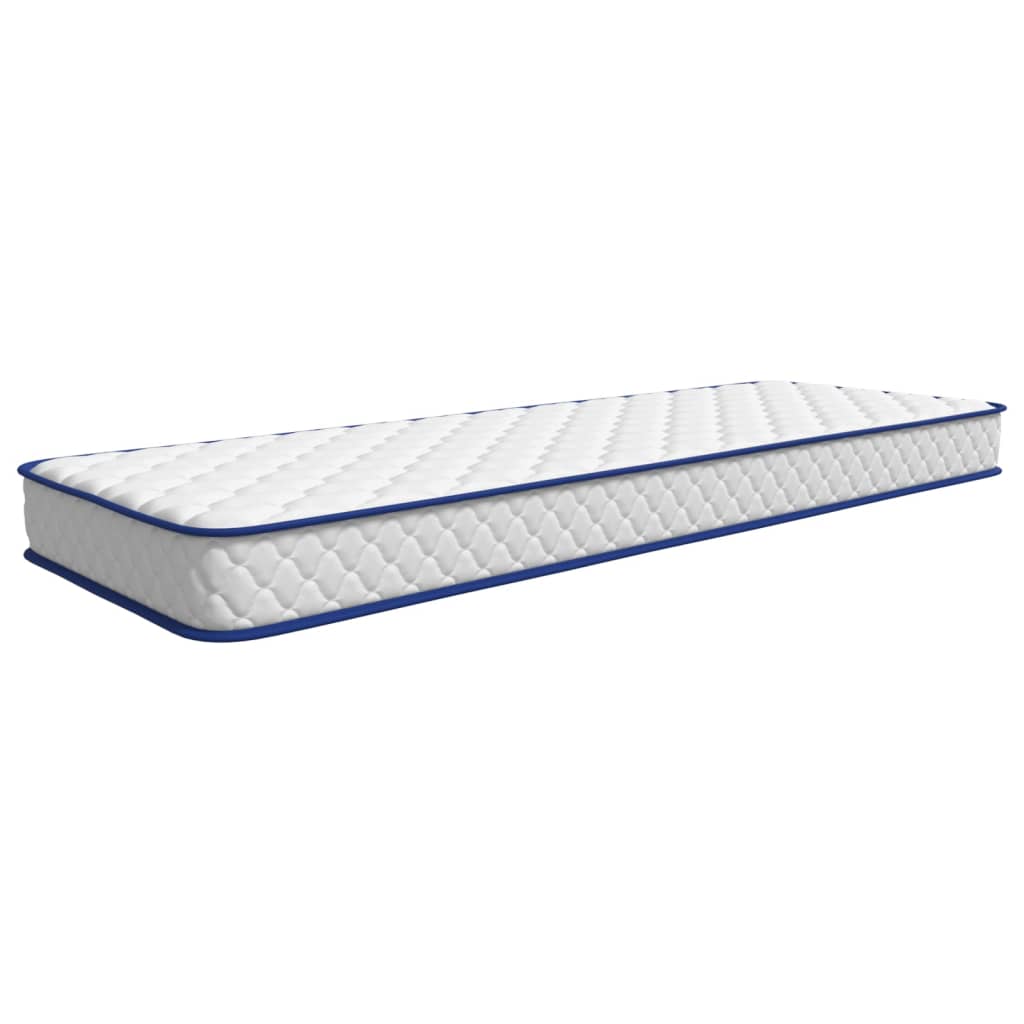 Matelas à mémoire de forme 70x200x17 cm blanc